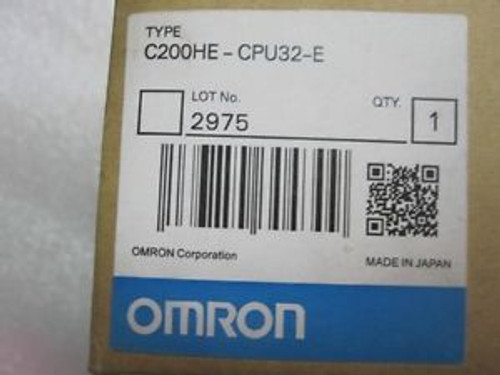 Omron C200HE-CPU32-E CPU Unit NEW IN BOX