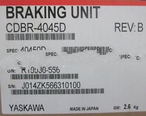 YASKAWA Braking Unit CDBR-4045D ( CDBR4045D ) New In Box !