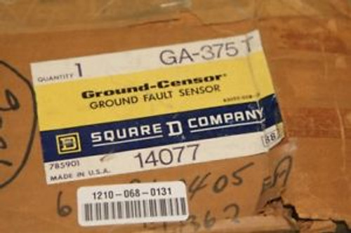 Square D Ground Fault Censor Sensor  GA-375T 14077 NEW