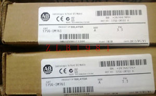 AB ALLEN BRADLEY PLC Module 1756-IM16I factory Sealed 1756IM16I New Seal