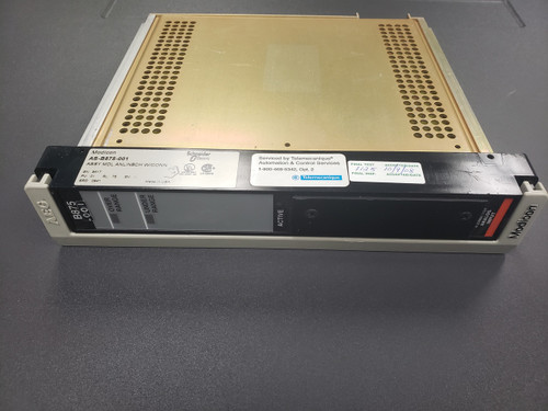 USED GOULD MODICON AS-B875-001 ANALOG INPUT MODULE ASB875001