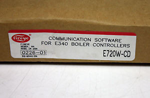 NEW Fireye E720W-CD, BoilerWorx Software for E340. Sealed, Boxed, New. Fireeye.