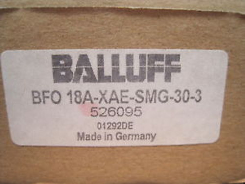 NEW BALLUFF BFO 18A-XAE-SMG-30-3 FIBER OPTIC CABLE BFO18AXAESMG303