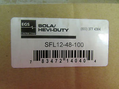 EGS Electrical Groupe Sola Hevi Duty SFL12 48 100 Power Supply