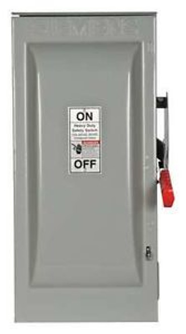 SIEMENS HF223NR Safety Switch,Fusible,100A,240VAC,3PH