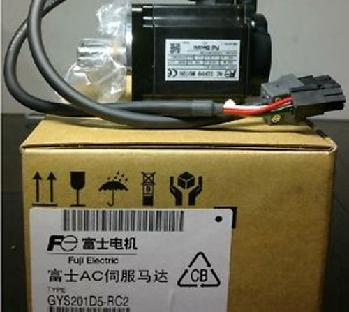 3 Phase 200V 0.2KW 200W 3000r/min Servo Motor GYS201D5-RC2 Original New