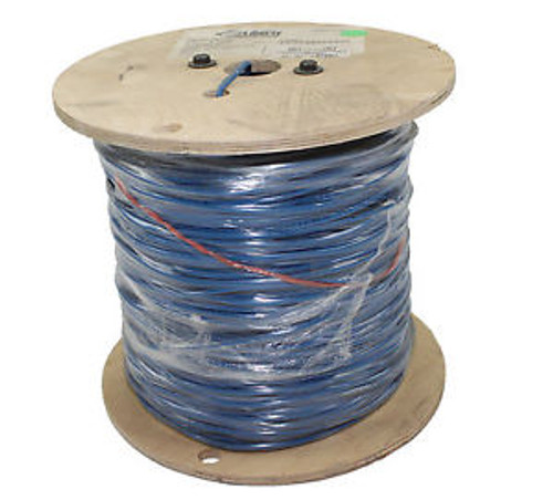 1000FT LIBERTY BLUE 22 AWG 4COND 22/4C CM/FPLR CONTROL CABLE BLUE