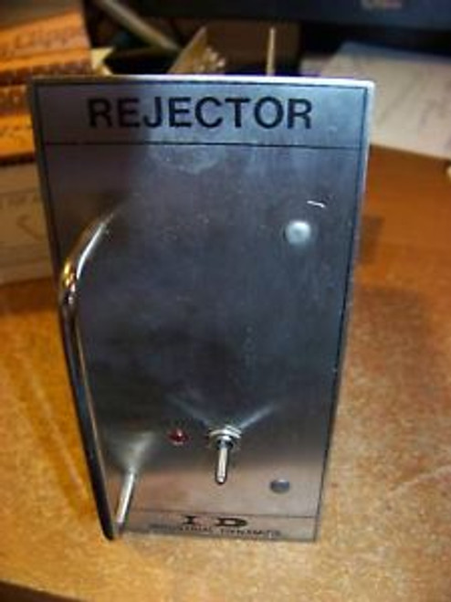NEW INDUSTRIAL DYNAMICS 9539 REJECTOR AUTOMATION