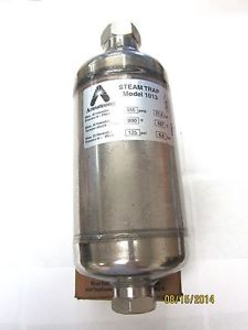 1 INCH ARMSTRONG STEAM TRAP MODEL 1013, NPT, 125 PSI, STAINLESS STEEL!