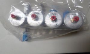Parker 424 Series Normally Closed Valve Assembly 316L  4 Valves 125PSIG Sealed