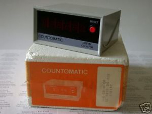 COUNTOMATIC CC6052 B6 220  6 DIGIT LED COUNTER  220VAC