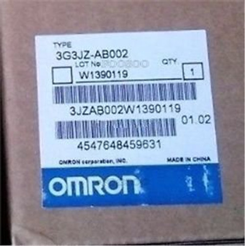 New OMRON Inverter 3G3JZ-AB002