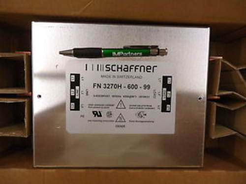 Schaffner FN 3270H-600-99 Compact Three-phase EMC/RFI Filter. Brand New!
