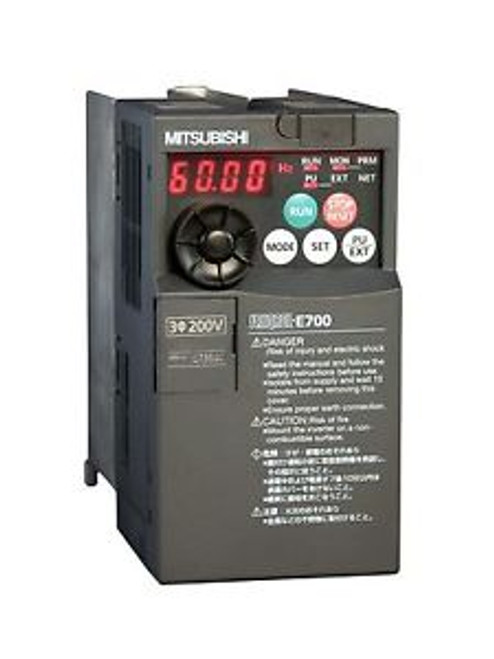 1HP 460V 3-Phase Mitsubishi E700 VFD, Inverter, FR-E740-026SC-NA FRE740026SCNA