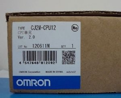 NEW OMRON CPU Unit  PLC  CJ2M-CPU12 CJ2MCPU12 NEW IN BOX