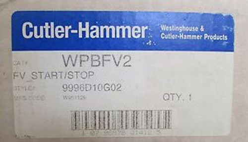 EATON CUTLER HAMMER FV Start Stop WPBFV2