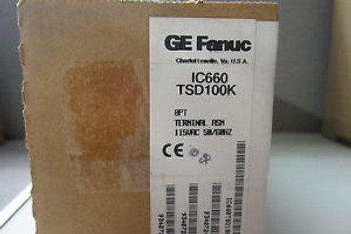NEW GE FANUC IC660TSD100K TERMINAL ASSEMBLY FACTORY SEALED