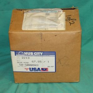 Hub City Gear Head Reducer 2213 67.55/1 50-5000803 NEW