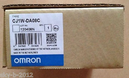 OMRON PLC   CJ1WDA08C OMRON INPUT UNIT CJ1W-DA08C new in box