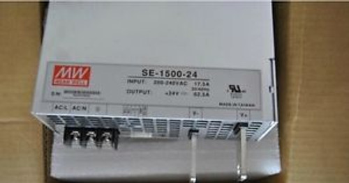 1PCS NEW Meanwell Power Supply SE-1500-24 ( SE150024 )