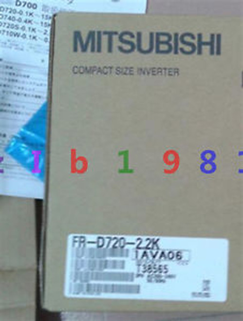 New in box Mitsubishi Inverter FR-D720-2.2K