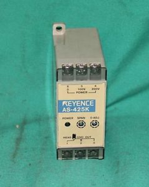 Keyence AS-425K Amplifier Unit NEW