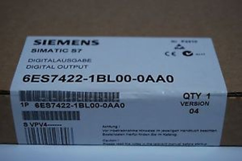 New in box factory sealed Siemens Simatic 6ES74221BL000AA0 6ES7 422-1BL00-0AA0