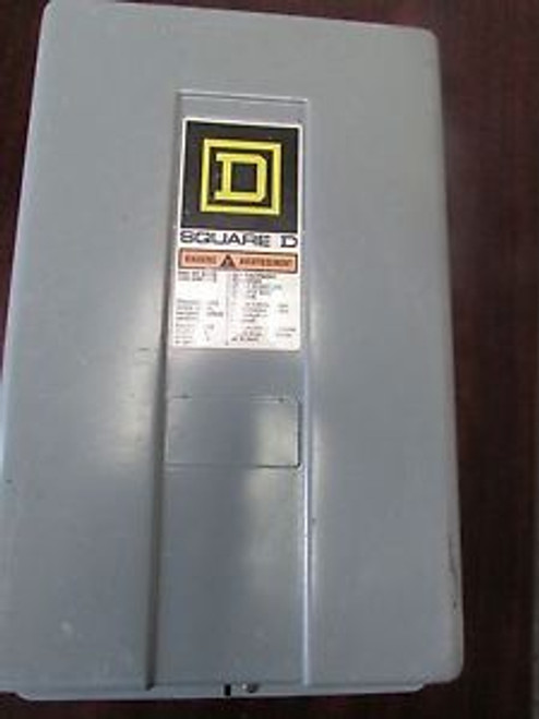 Square D 8903LG60 Contactor in a Nema 1 Enclosure