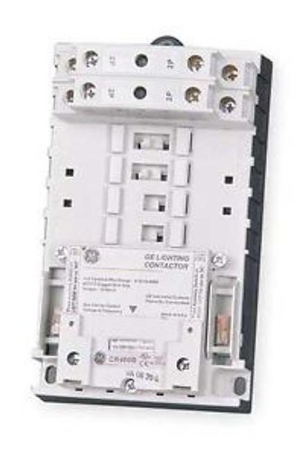 GENERAL ELECTRIC CR463L40ANA Light Contactor,Elec,277V,30A,Open,4P