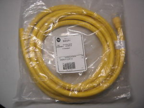 ALLEN BRADLEY 889N-F12AF-5 QD 12 PIN MINI STRAIGHT FEMALE CORDSET 5M CABLE NIB