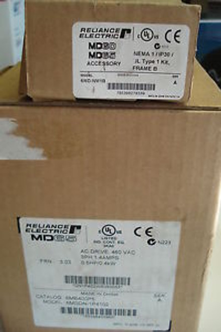 NEW RELIANCE ELECTRIC 6MDDN-1P4102 DRIVE 6MB400P5 WITH 6MD-NM1B