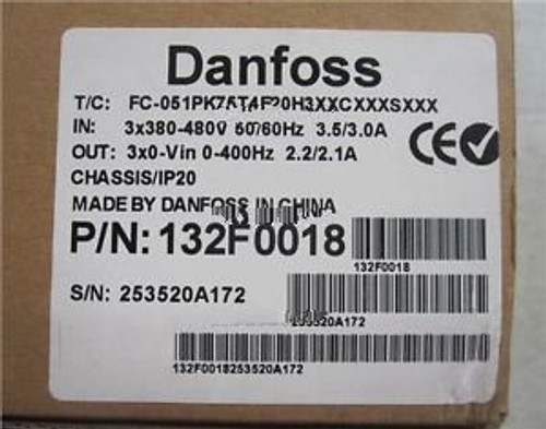 Industrial New In Box Industry Danfoss FC051PK75T4E20H3XXCXXXSXXX 1PC PLC Module