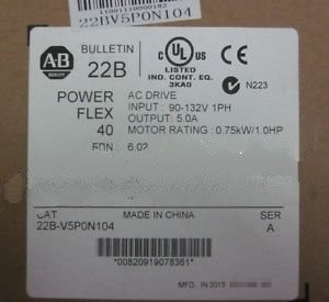AB AC Drive 22B-V5P0N104 ( 22BV5P0N104 ) New In Box !