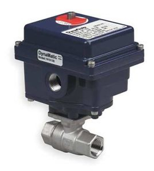 DYNAQUIP CONTROLS 191011B Electronic Ball Valve, SS, 1/4 In.