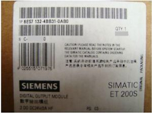 1PCS NEW Siemens Digital Output 6ES7 132-4BB31-0AB0