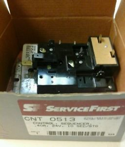 New Service First Trane CNT0513 Sequencer Control .40A 24v 10 sec/stg