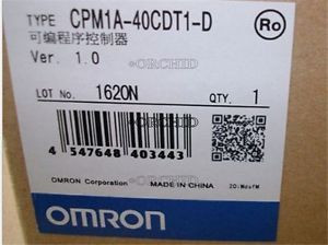 PROGRAMMABLE CONTROLLER PLC MODULE INDUSTRY NEW OMRON CPM1A40CDT1D