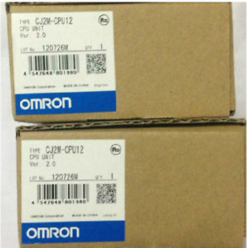 1Pcs New OMRON CPU Unit CJ2M-CPU12 (CJ2MCPU12)