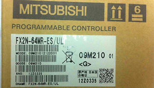 NEW IN BOX MITSUBISHI PLC FX2N-64MR-ES/UL Tested