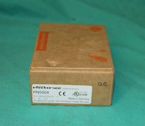 IFM Efector, PN5004, PN-010-RBR14-HFPKG/US/  /V, Pressure Sensor NEW