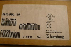 LUMBERG 0970-PSL-115 - NEW