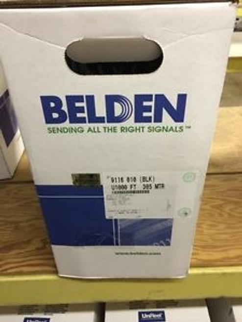 Belden 9116 RG6 60% BRAID 1000ft.