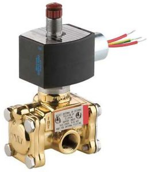 RED HAT 8316G054120/60,110/50DA Solenoid Valve,3/2,3/8 In,NC,120/110V