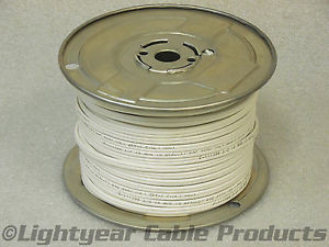 Lamp Electrical AC Cord White SPT-1 18/2 (18 gauge 2 conductor) - 1000 feet