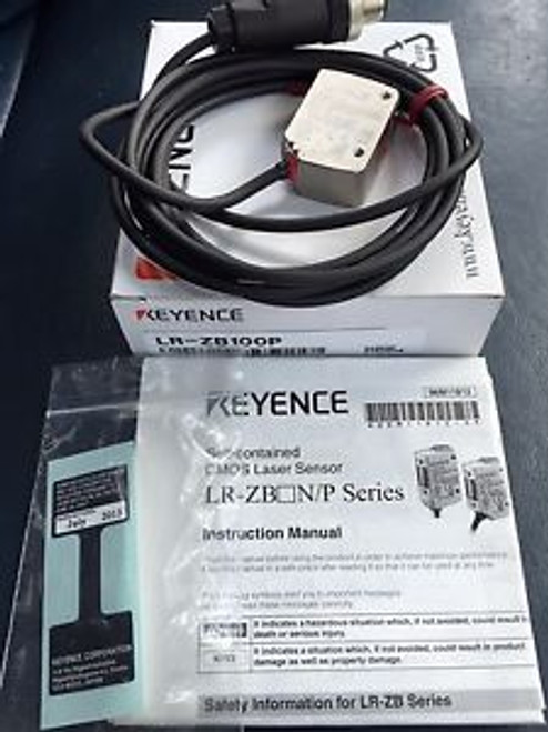 Keyence LR-ZB100P ,  LR-Z series Self-contained CMOS Laser Sensor new