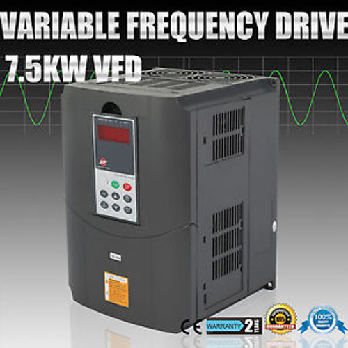 10HP 7.5KW VFD VARIABLE FREQUENCY CALCULOUS PID SOLUTIONS CONTROL REMARKABLE