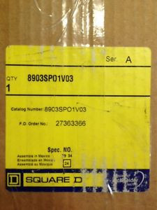 Square D Lighting Contactor 8903SPO1V03 New