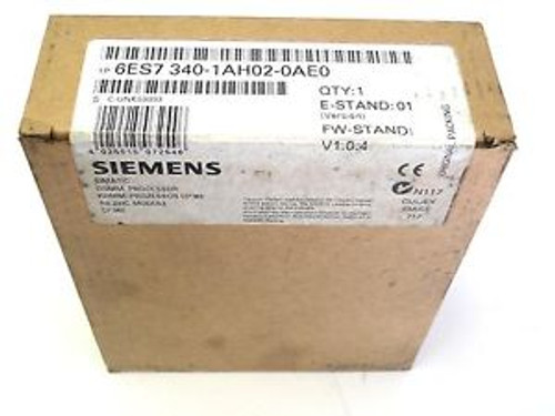 NEW SEALED SIEMENS 6ES7 340-1AH02-0AE0 SIMATIC COMMUNICATION PROCESSOR MODULE