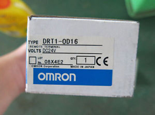 NEW OMRON DRT1-OD16 REMOTE TERMINAL 24VDC OUTPUT MODULE