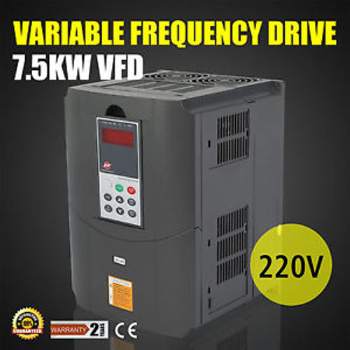 10HP 7.5KW VFD VARIABLE FREQUENCY CALCULOUS PID RATTING CONTROL SIMPLE TO HANDLE